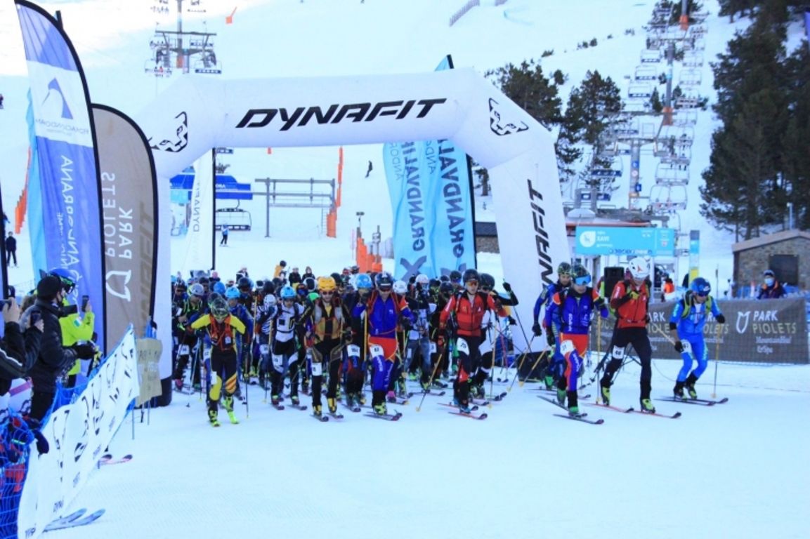 Sortida de la prova sènior.