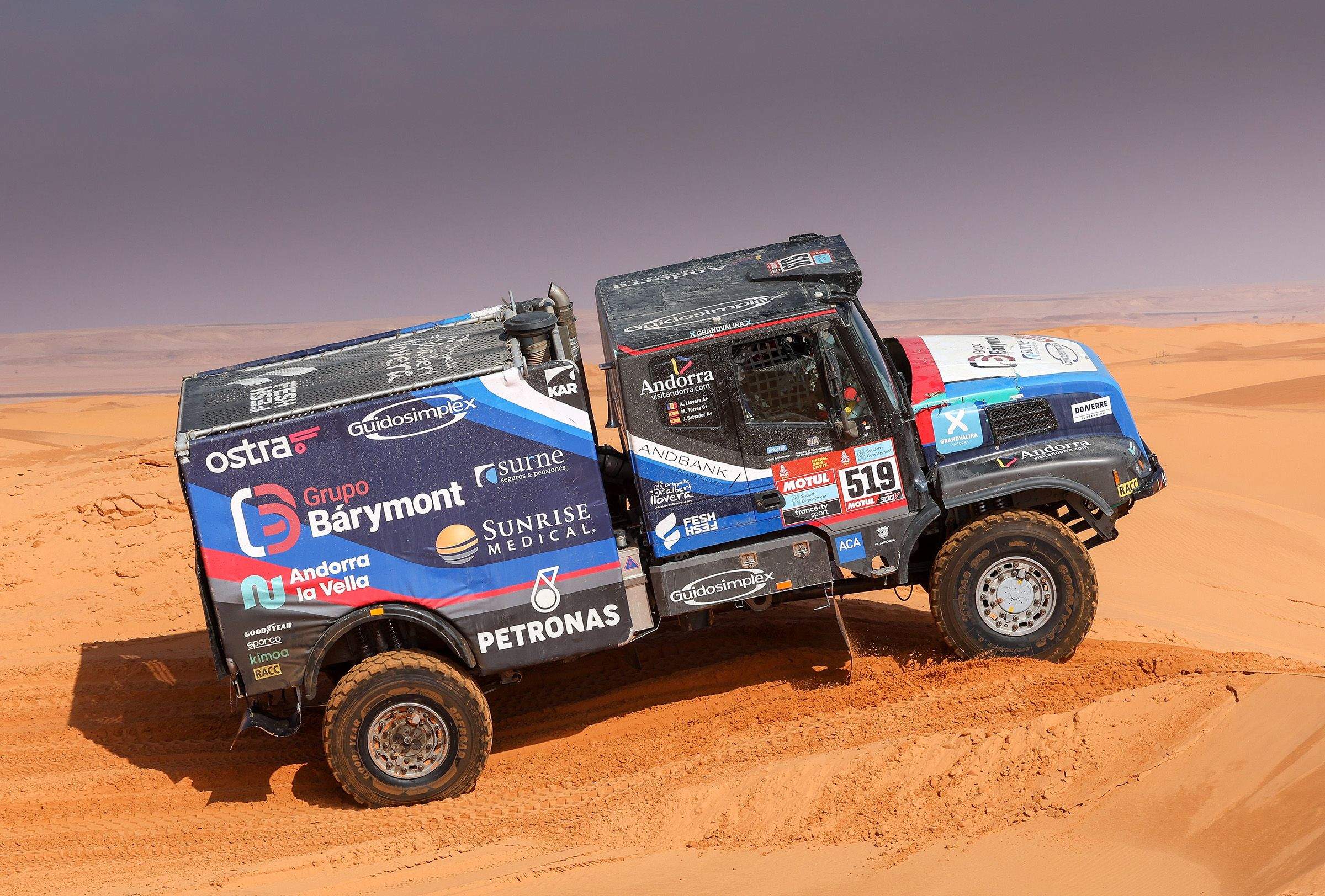 El camió d'Albert Llovera.