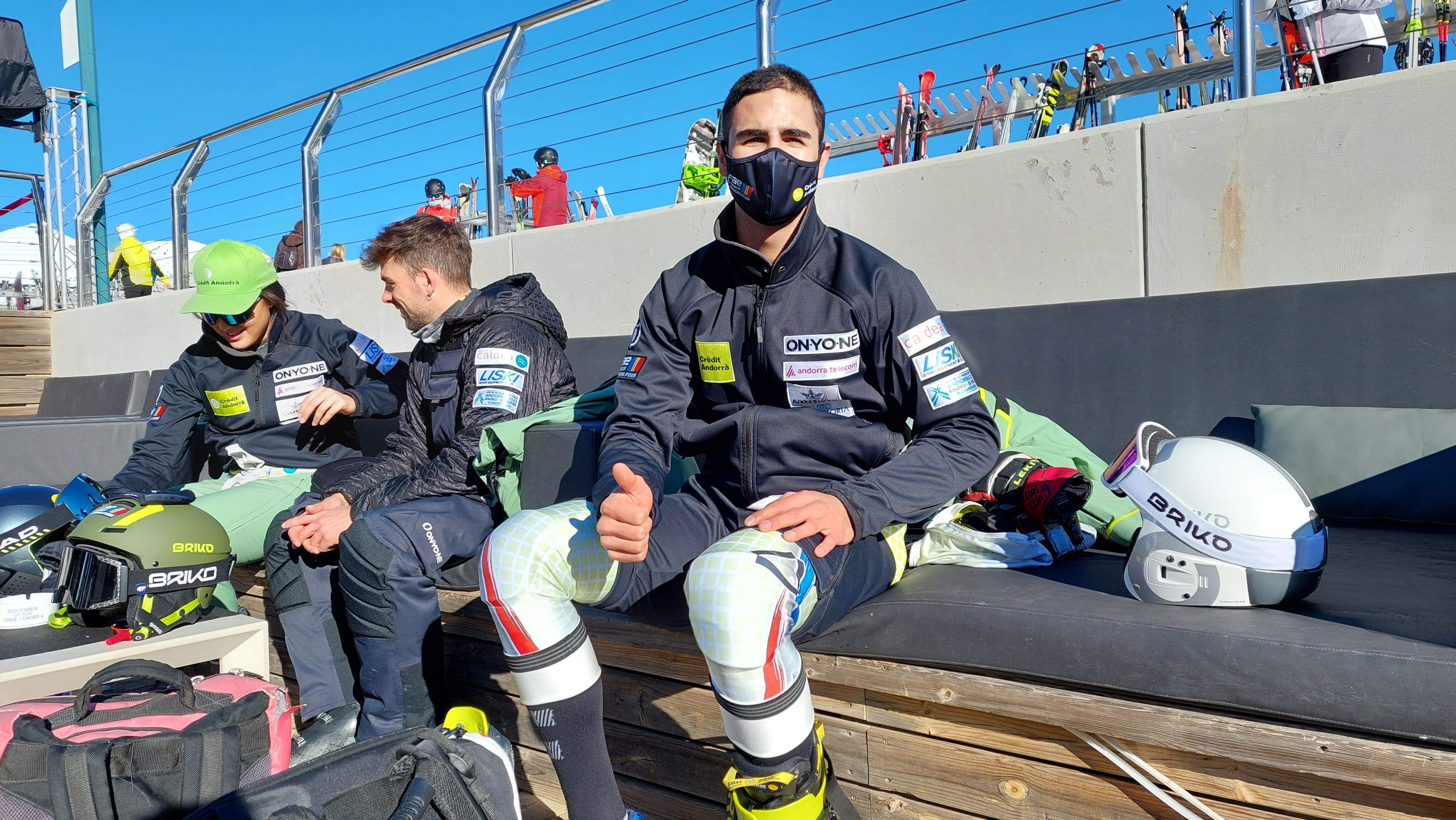 Alex Rius  l’eslàlom masculí de Berchtesgaden, a Alemanya.