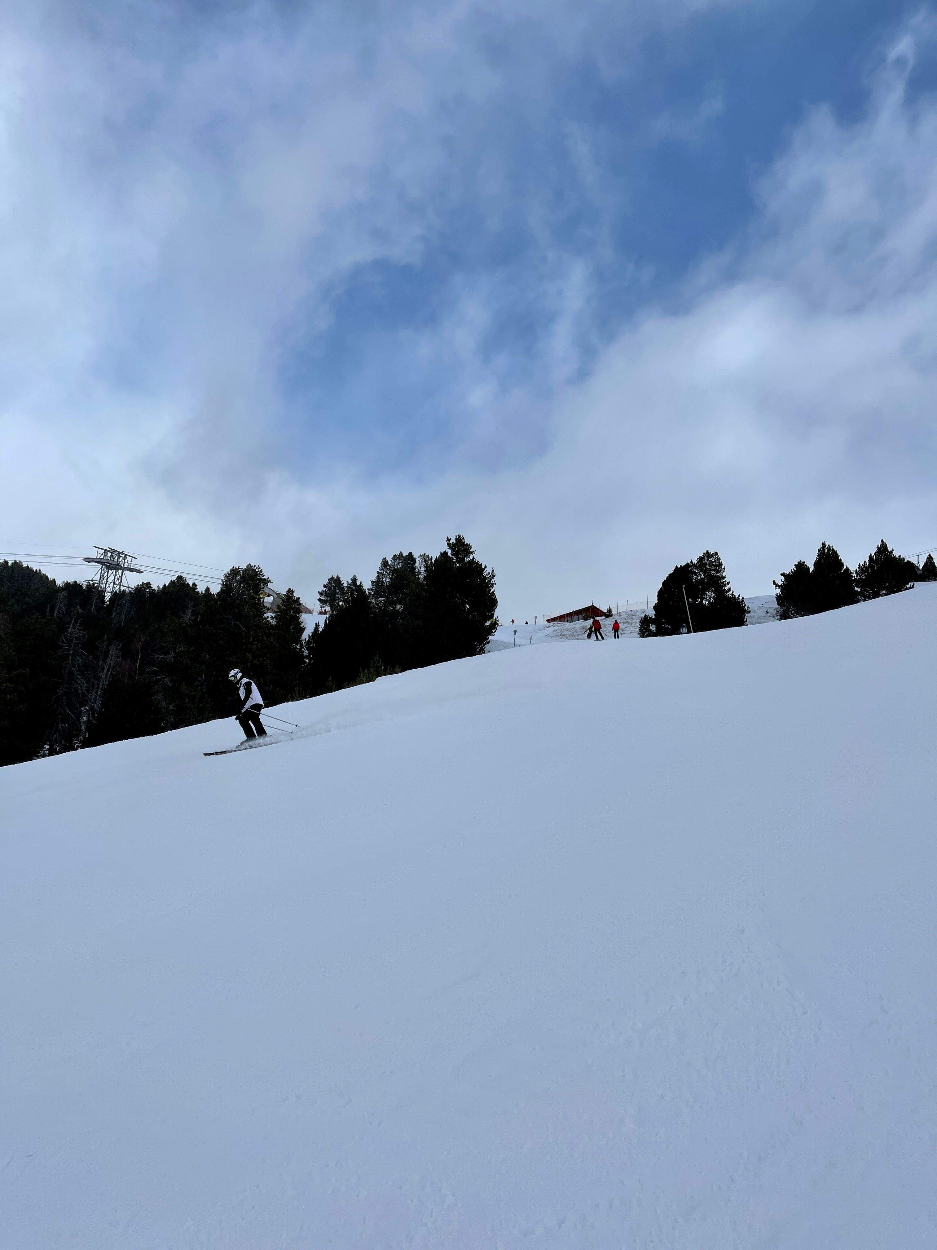 Esquiadors a Vallnord aquest Nadal.