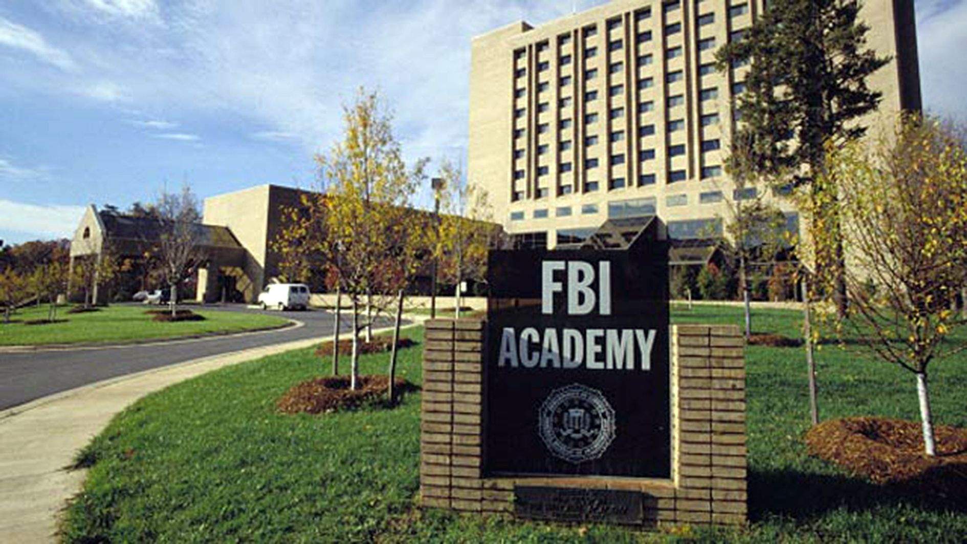 El recinte de l'acadèmia de l'FBI a Quantico.