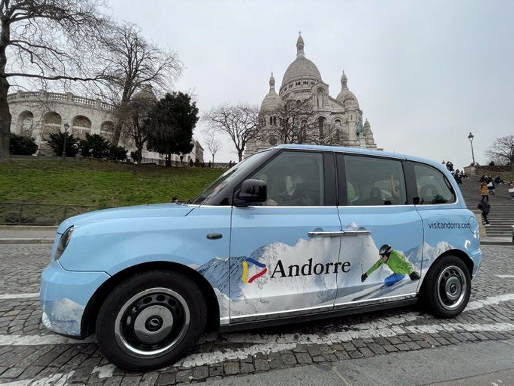 Un dels vehicles promocionals.