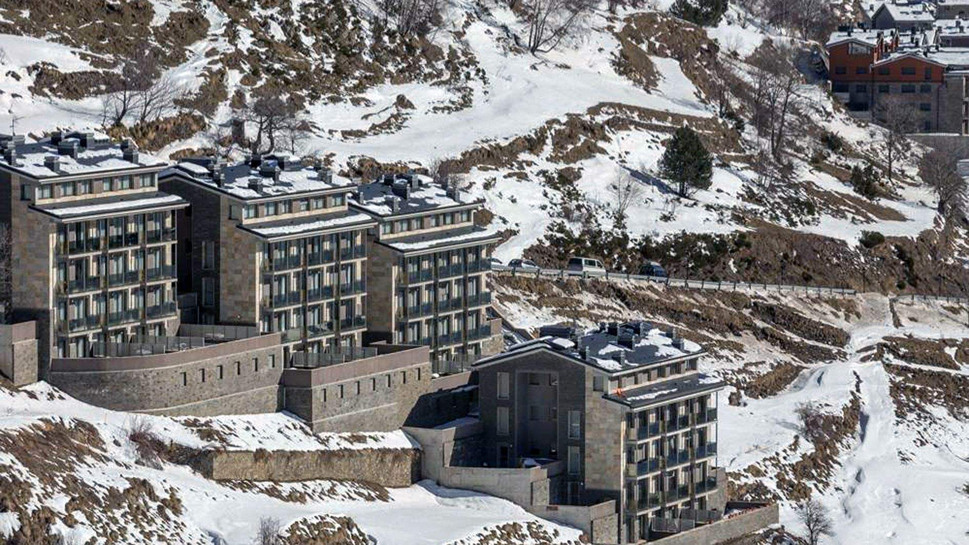 Una vista parcial d'arxiu de Ransol.