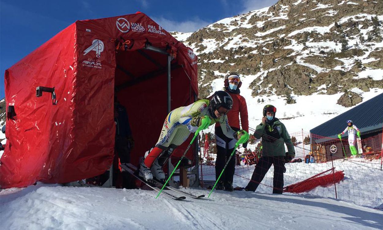 Jordina Caminal en una prova anterior.