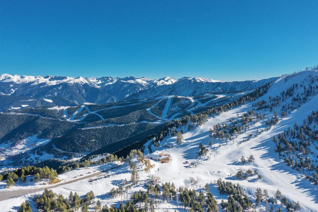 Una imatge de la zona del Coll de la Botella.