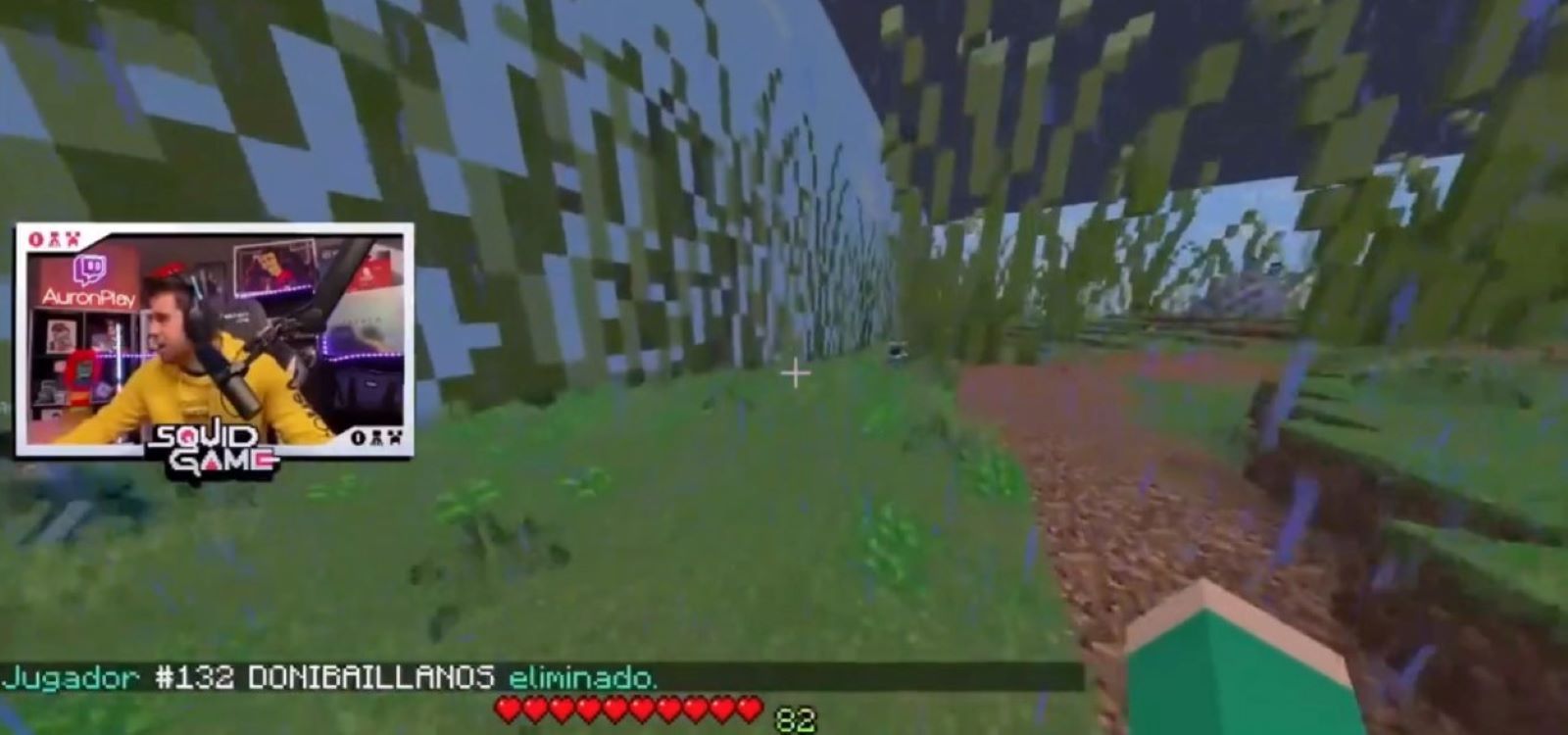 Un instant de la partida que es va veure interrompuda. Un instant de la partida que es va veure interrompuda.