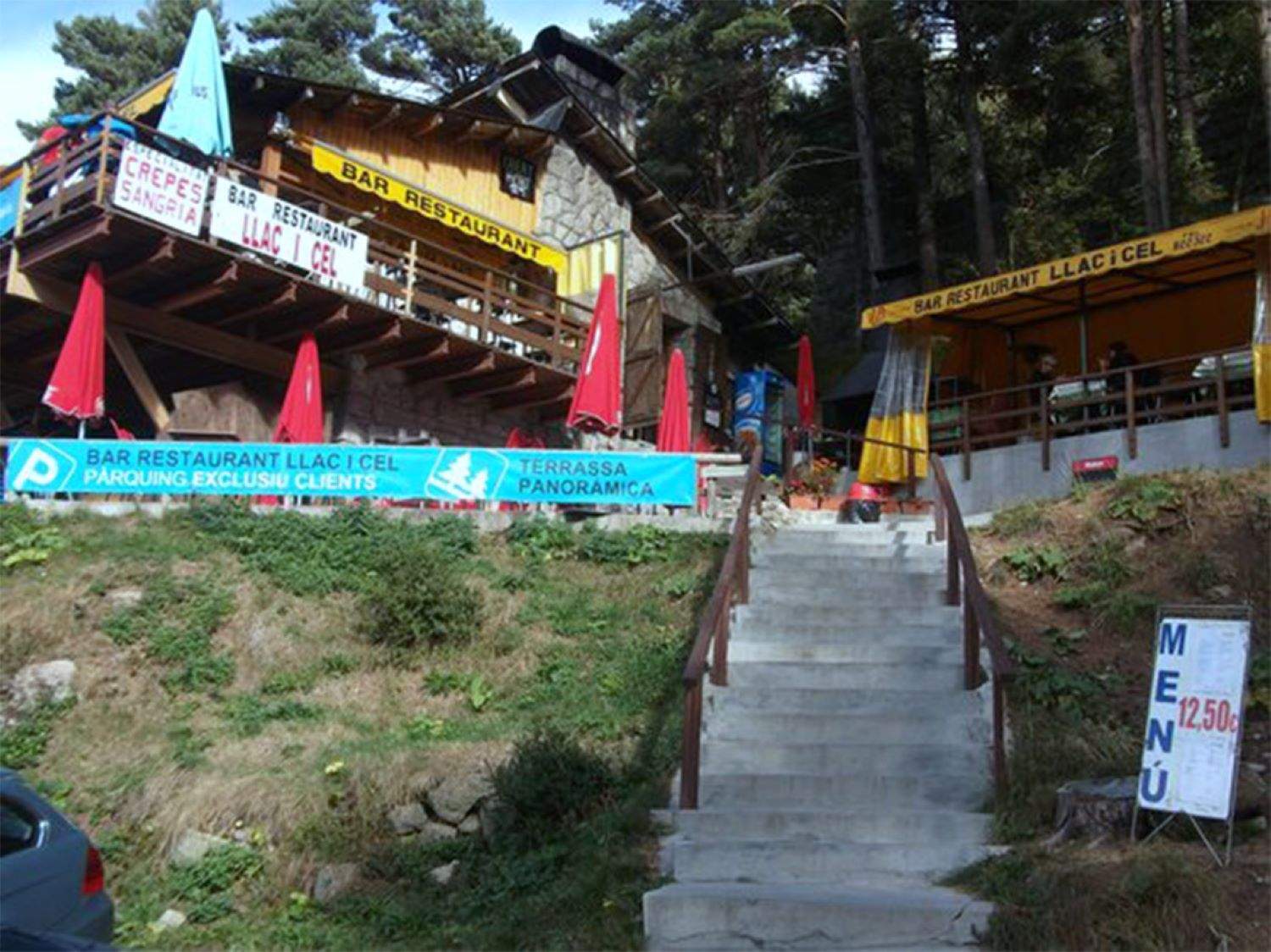 Un dels restaurants d'Engolasters afectats per la mesura.