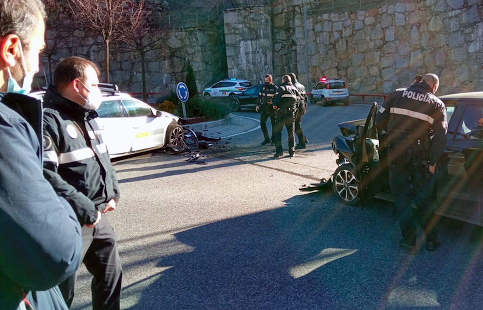 L'accident ha passat poc després de les 3 de la tarda.