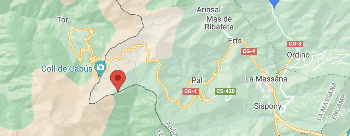 Mapa Epicentre terratrèmol 4.0