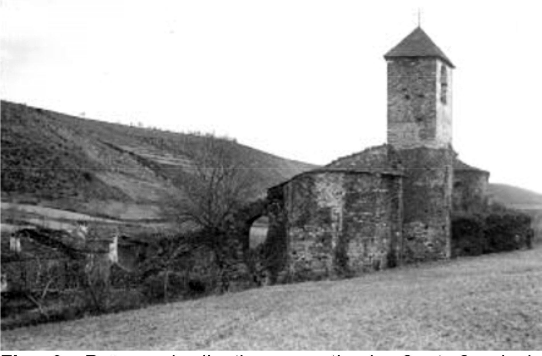 Una imatge de Sant Serni de Tavèrnoles.