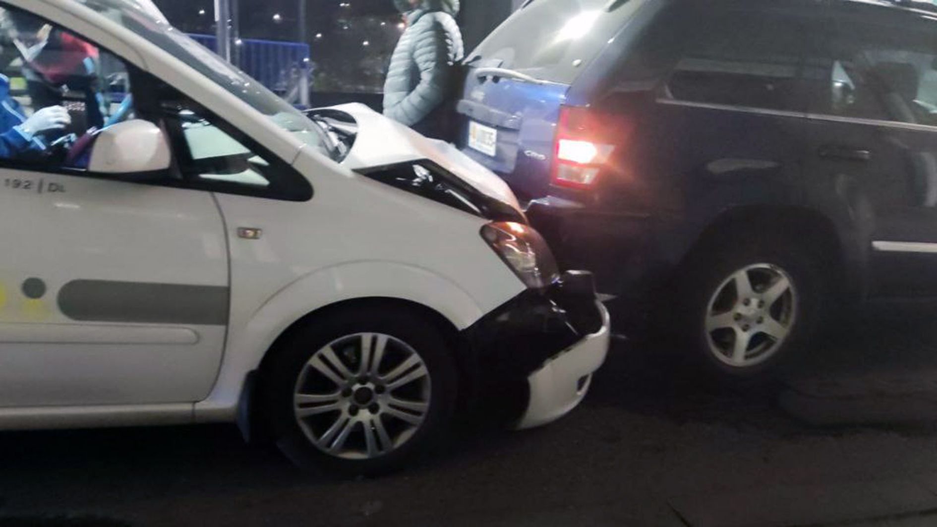 Un taxti un totterreny han rebut sense esperar-s'ho.