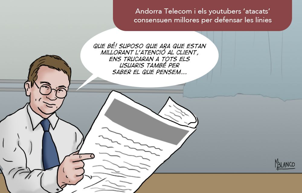 L'atenció d'Andorra Telecom.
