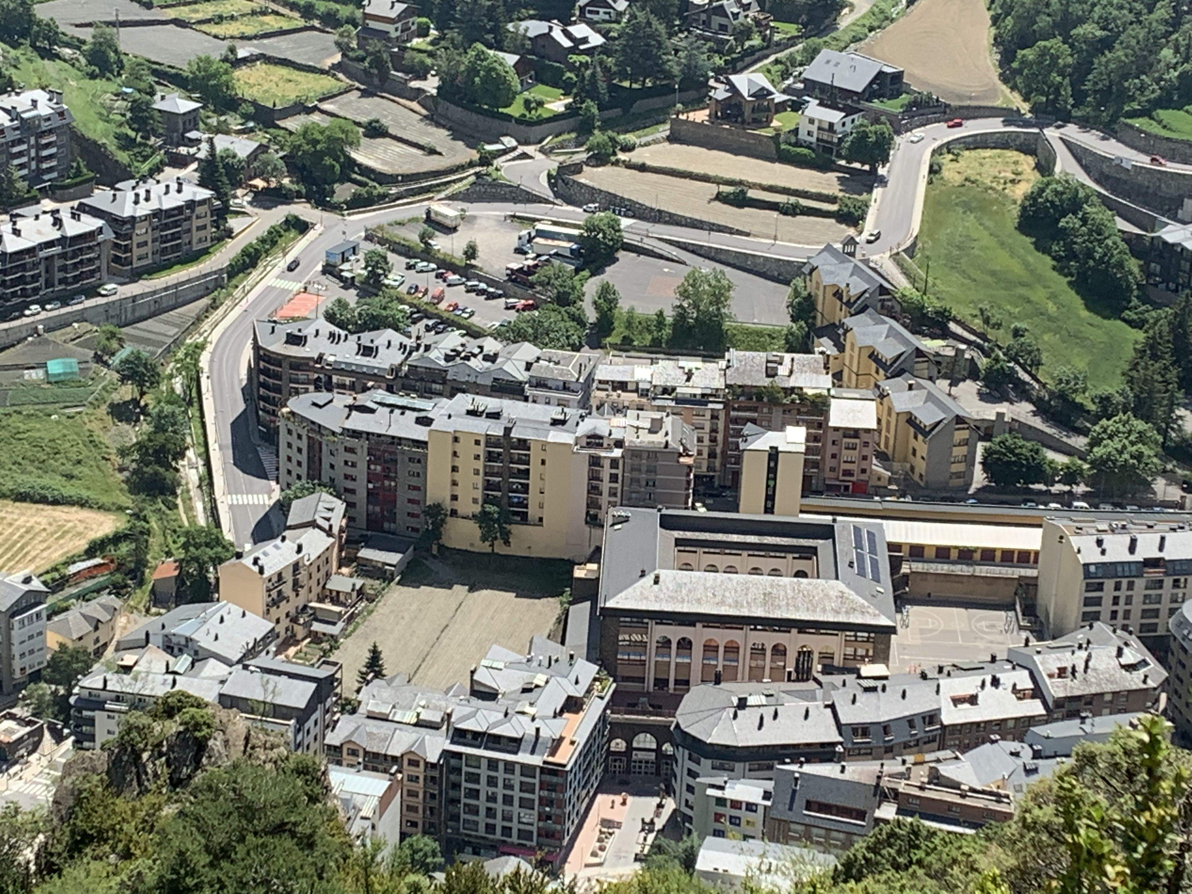 Una vista de Sant Julià de Lòria.