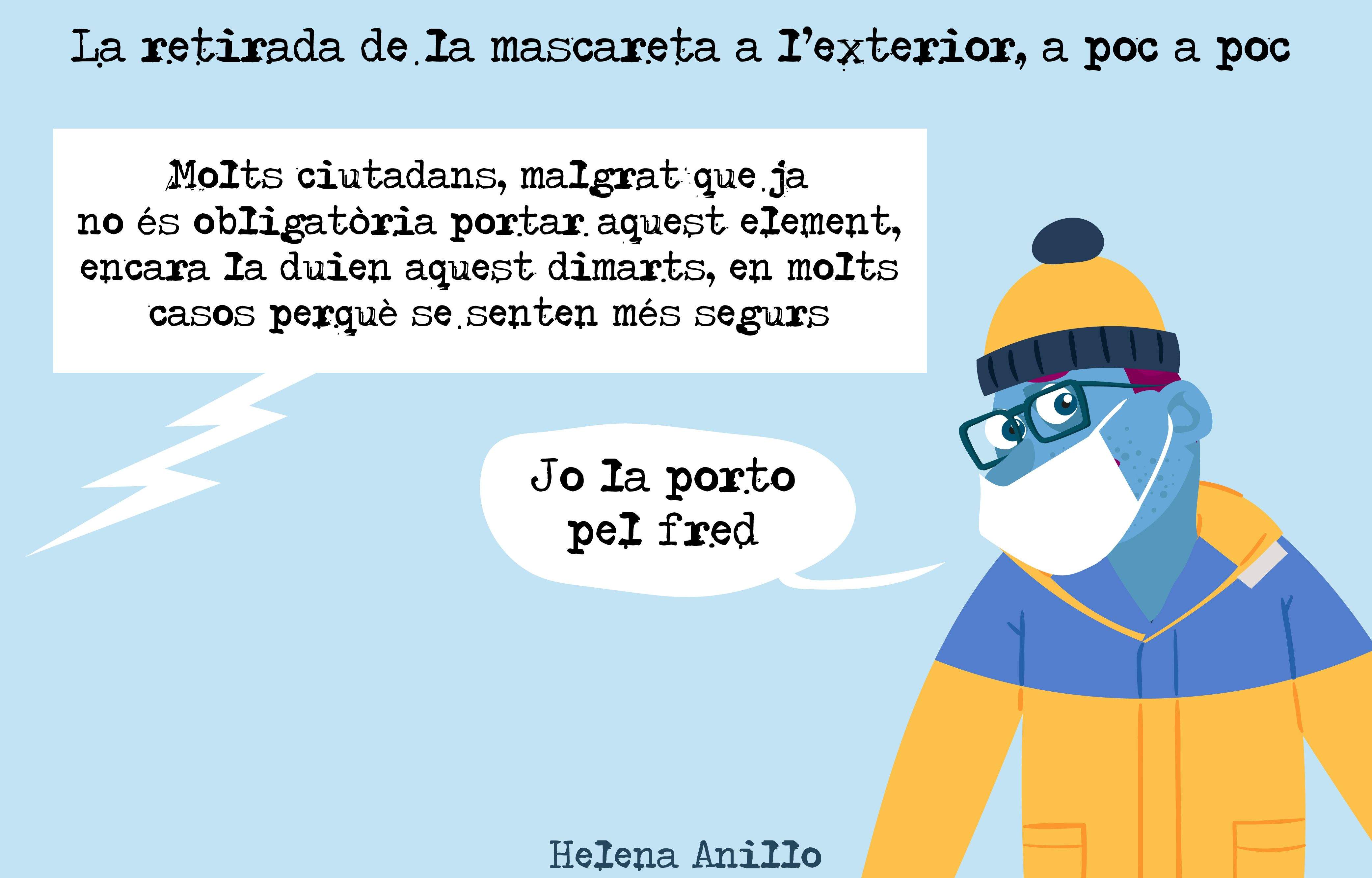 Continuar portant mascareta.