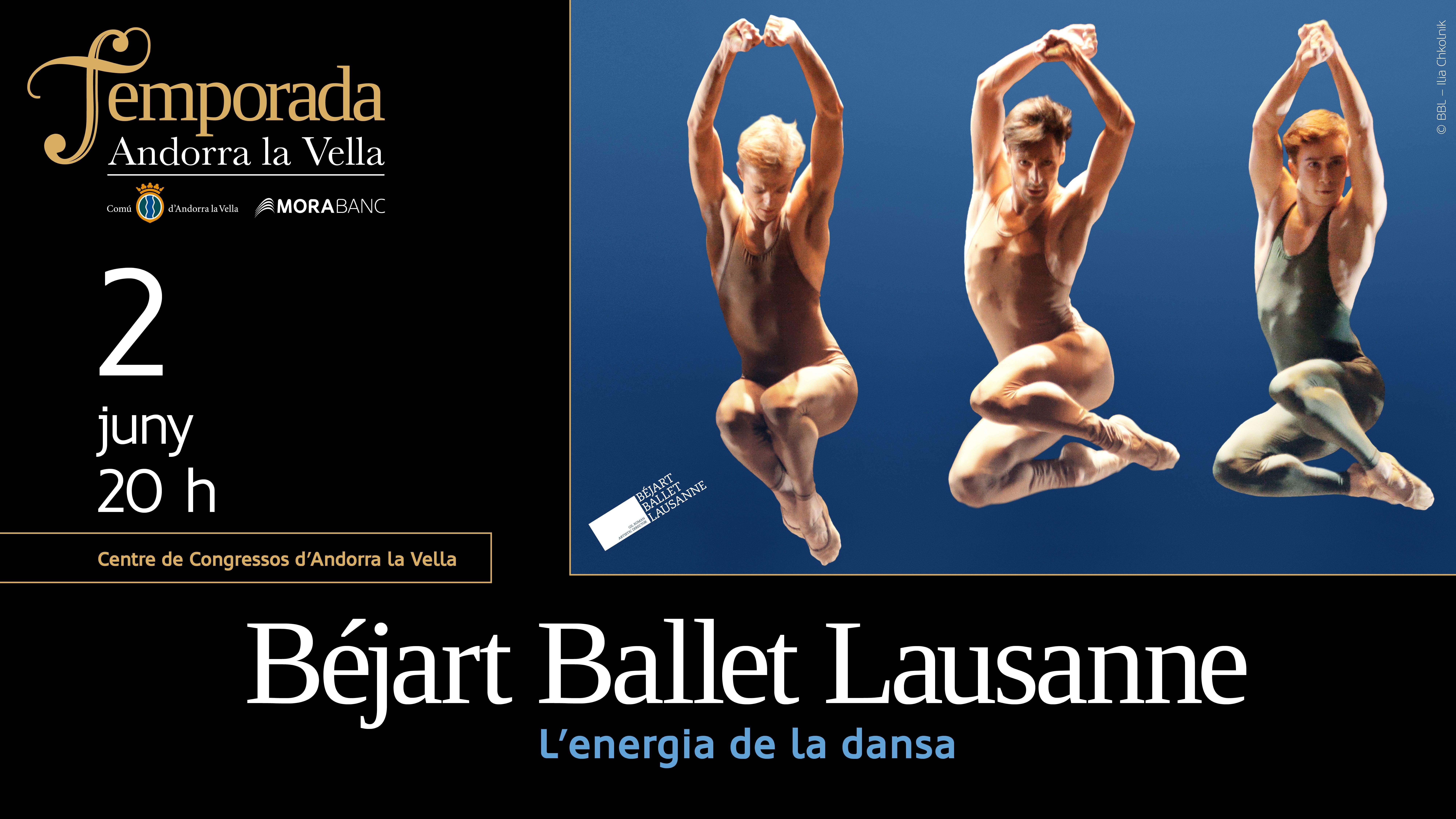 Cartell del Béjart Ballet a la Temporada