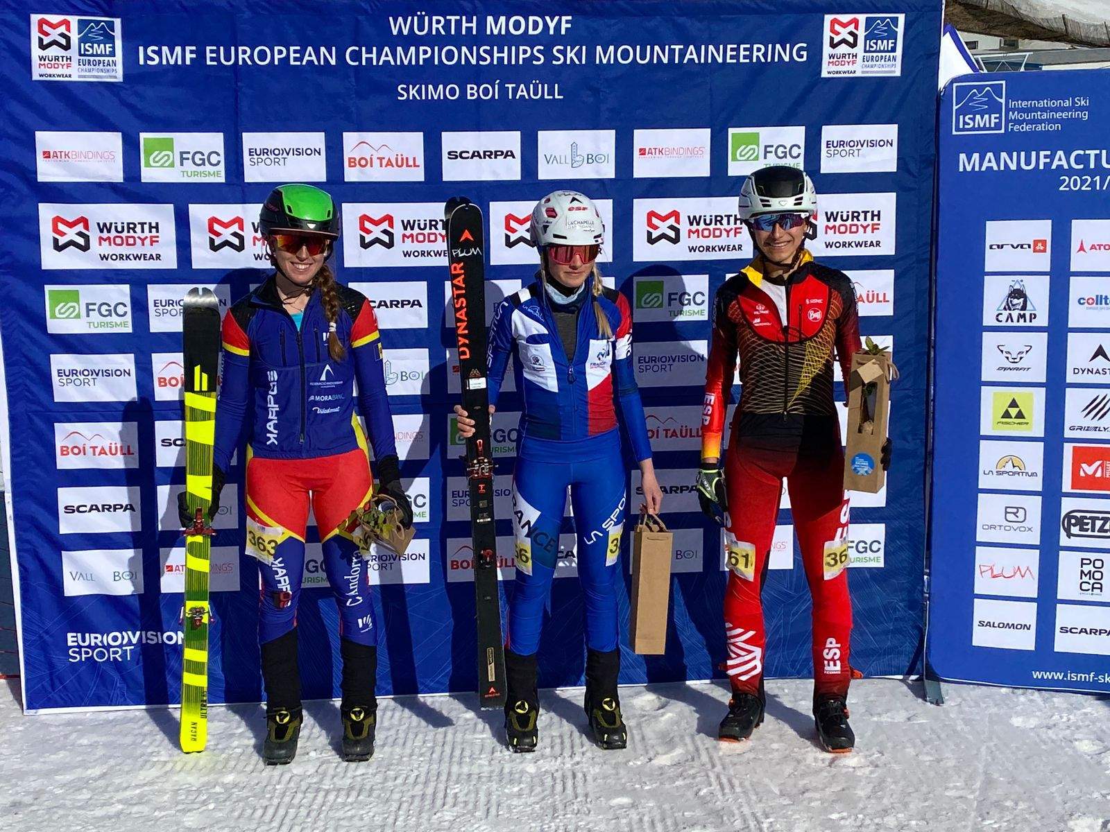 Anción ha quedat segona en la prova d'esprint.