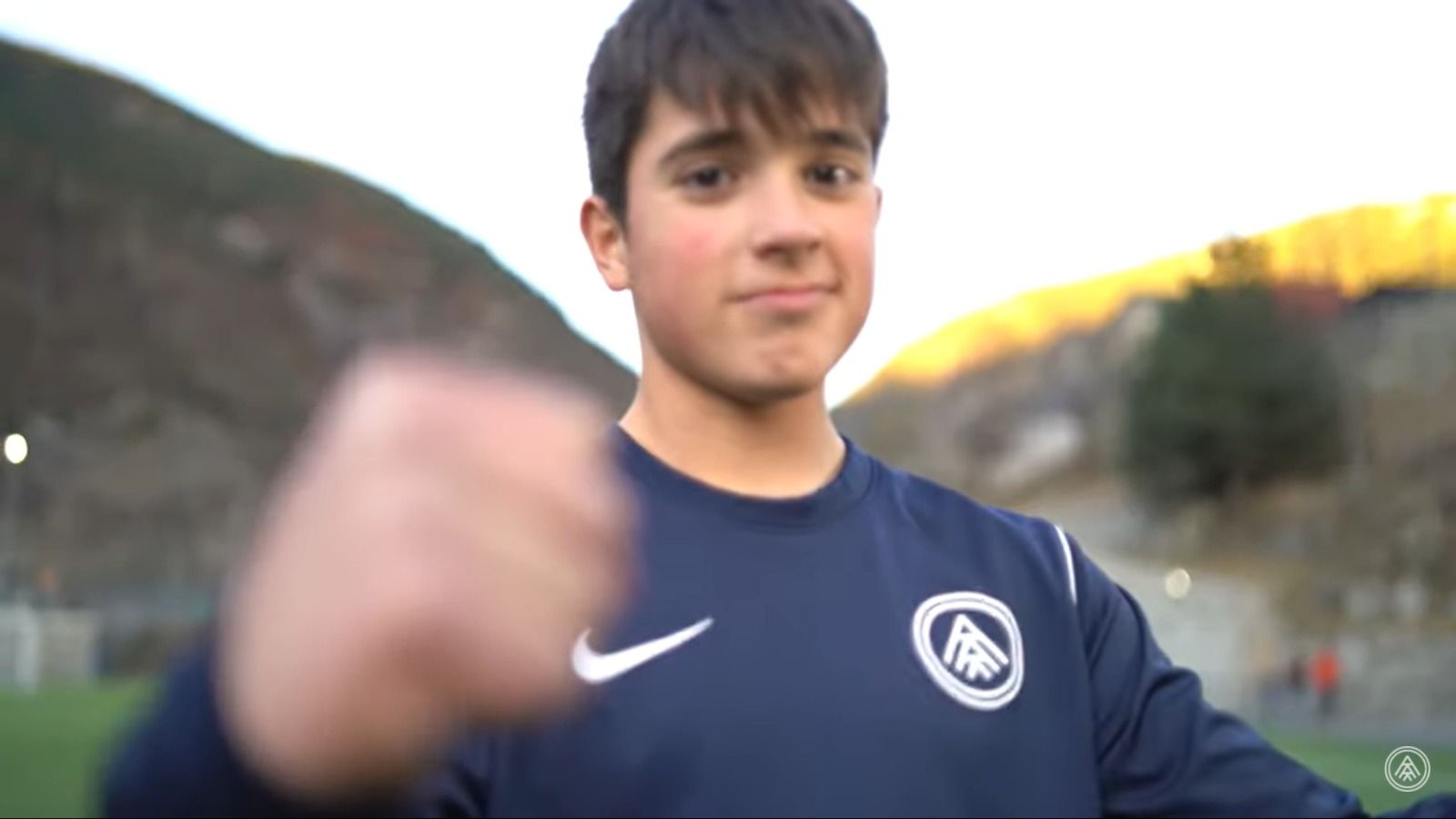 Un dels instants del vídeo.