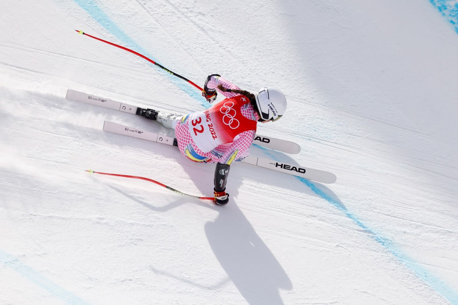 Cande Moreno, durant la prova.