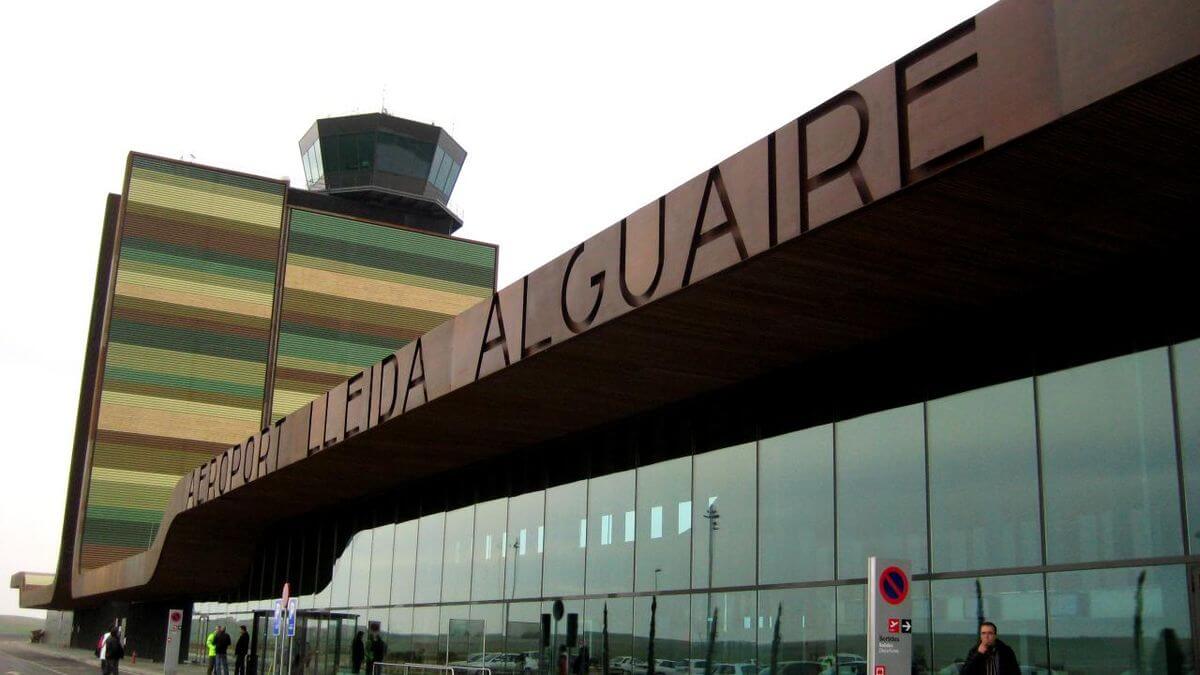 L'aeroport de Lleida-Alguaire.