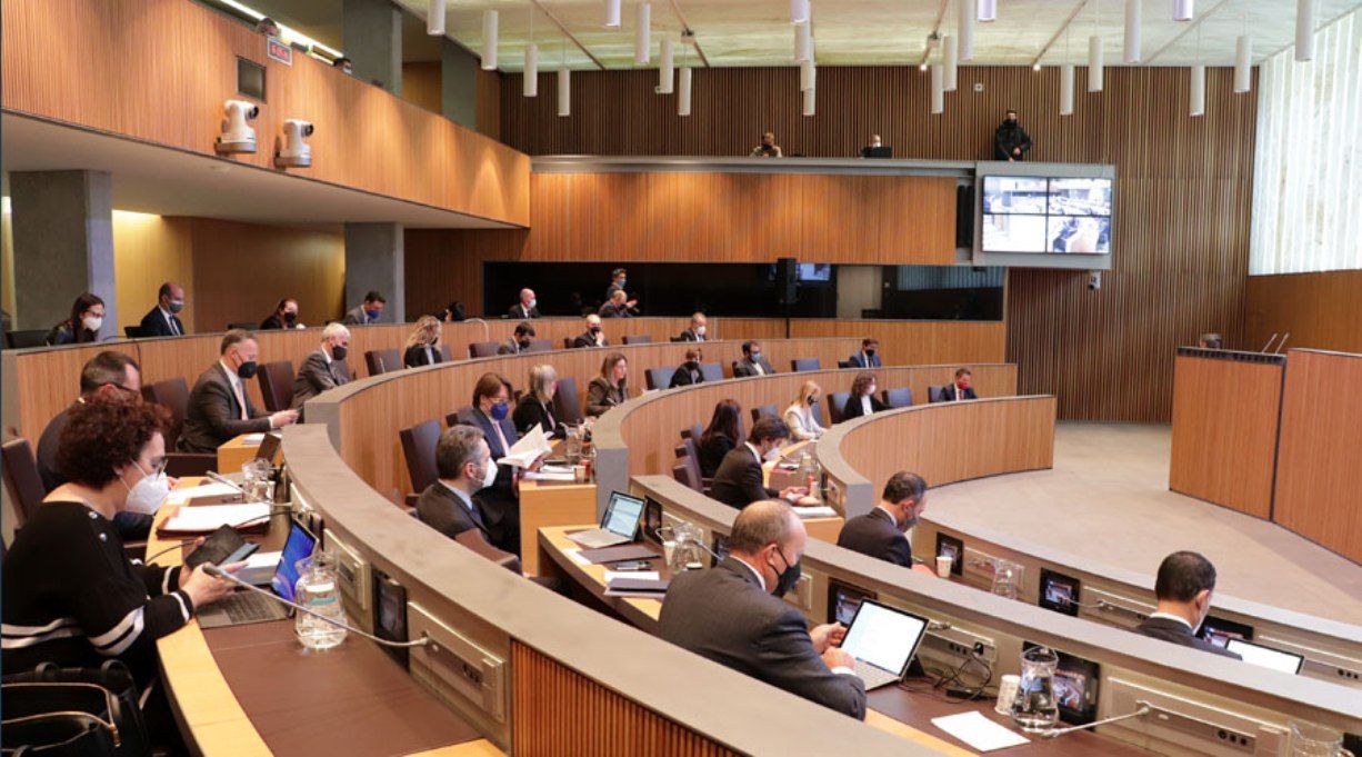 Una imatge de la sessió del Consell General que va aprovar el pressupost.