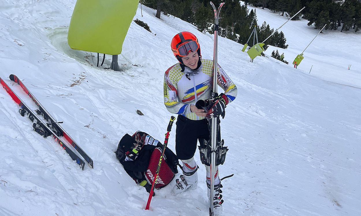 Bartumeu Gabriel en una competició anterior.