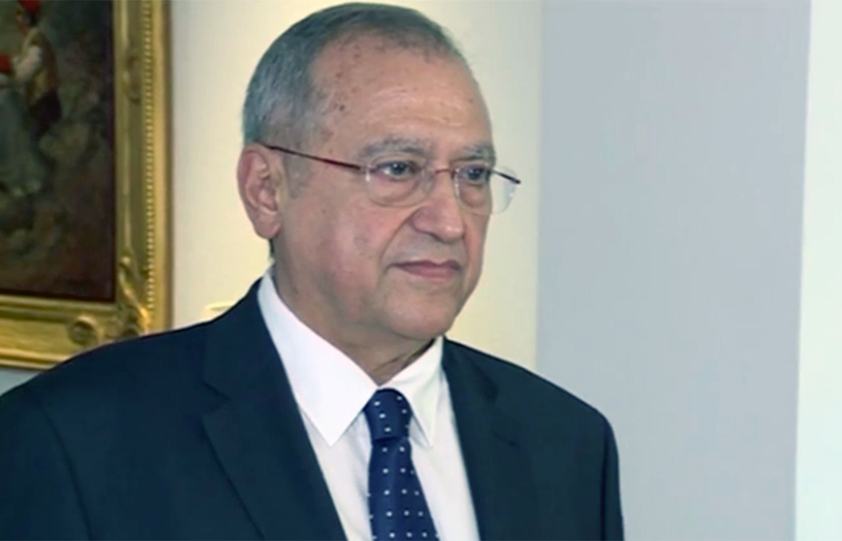 Joaquim Borrell quan va prometre el càrrec el primer cop.