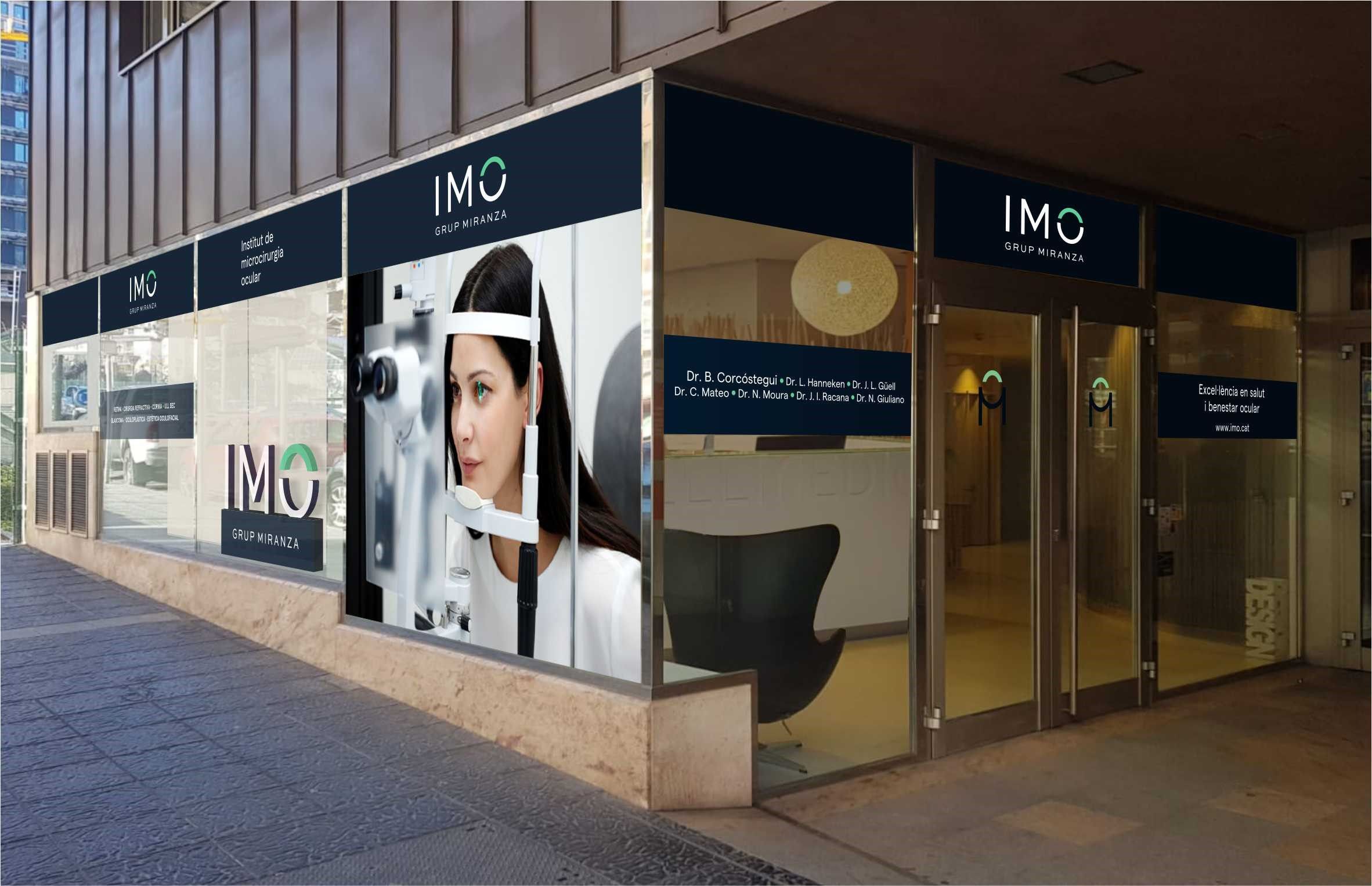 La clínica ja ha canviat la retolació.