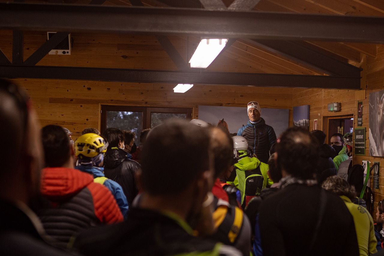 La decisió s'ha comunicat als corredors en una reunió a Naturland a la que correspon aquesta imatge.