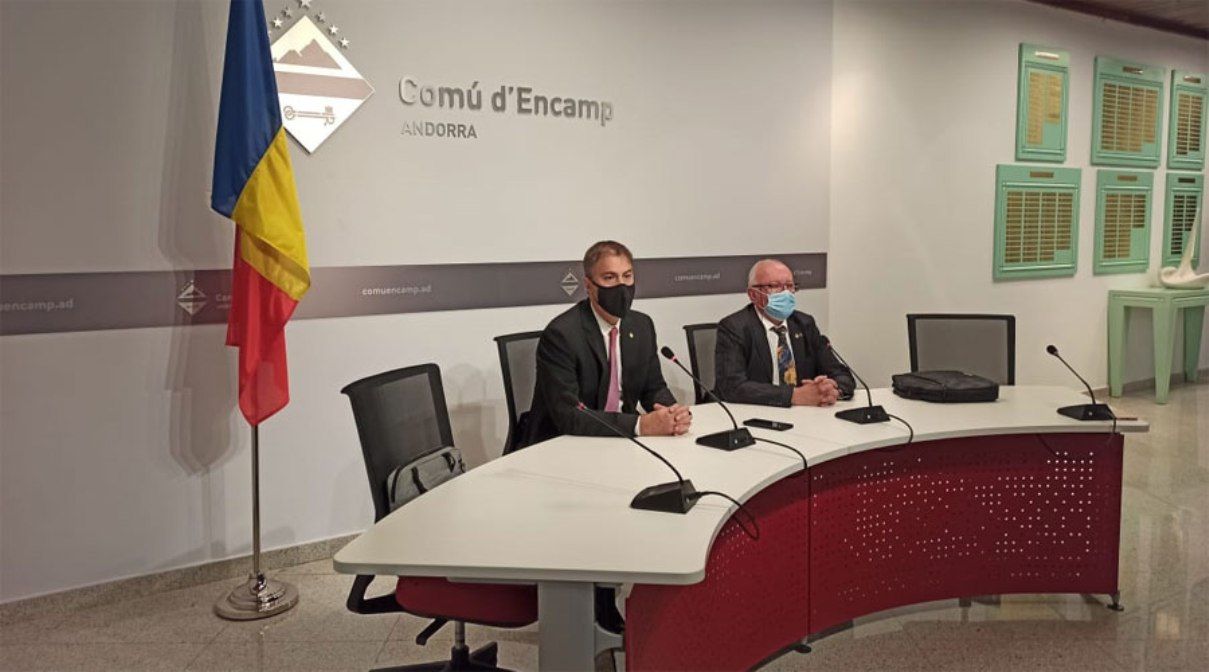 David Rios i Enric Riba.