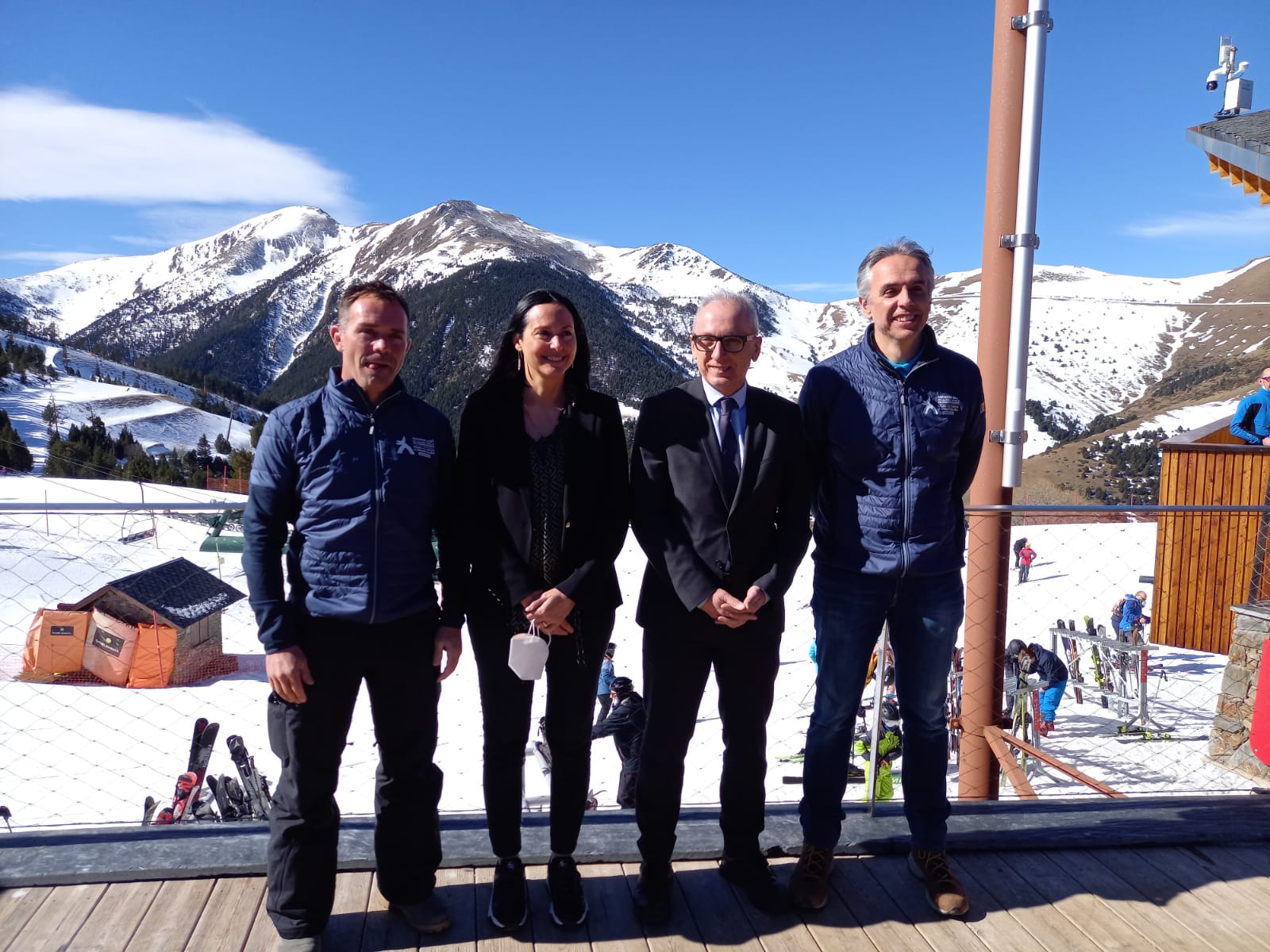 Marticella, Molné, Camp i Hidalgo han presentat l'acord.