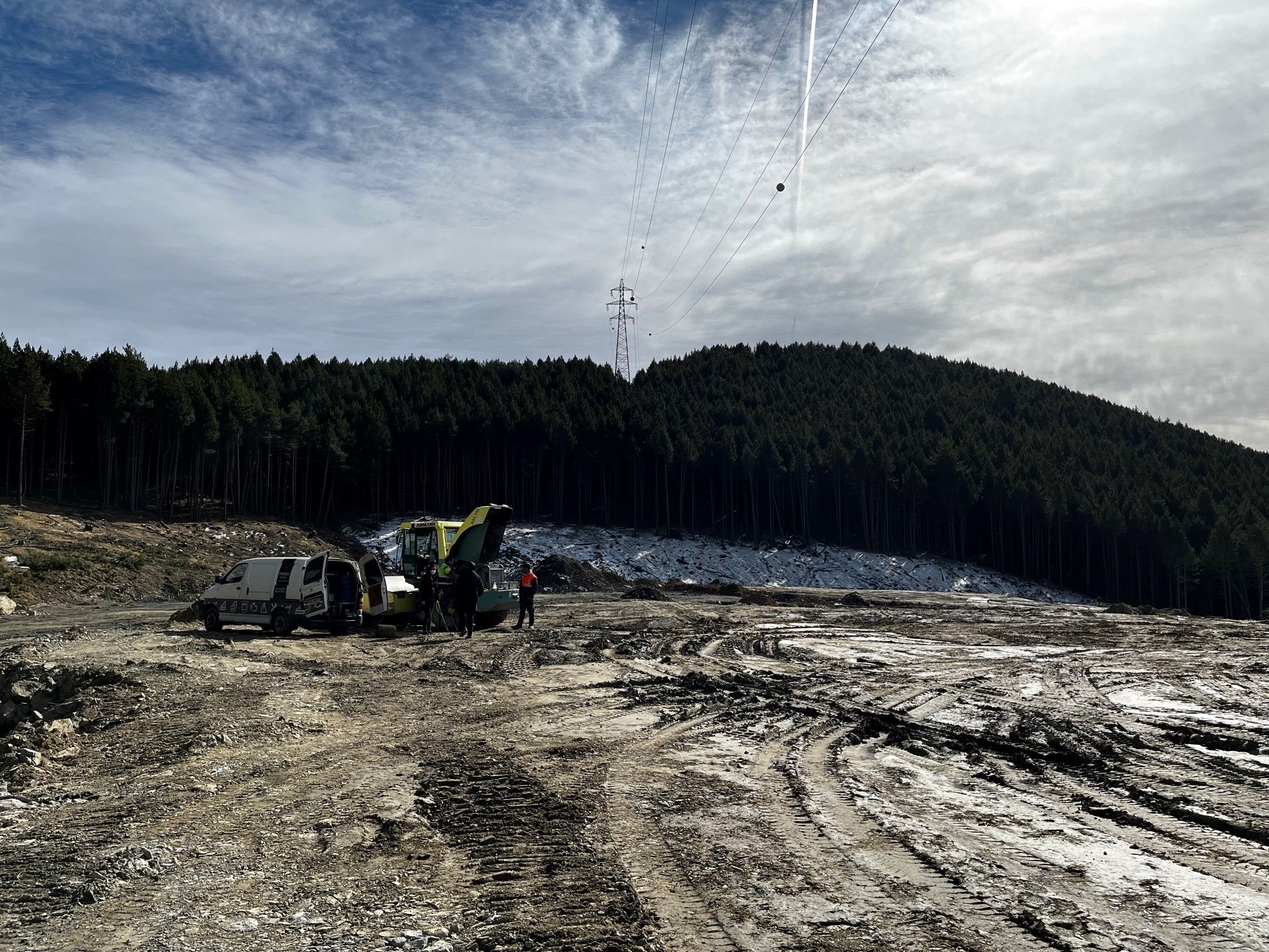 L'abocador de terres de Beixalís. L'abocador de terres de Beixalís.
