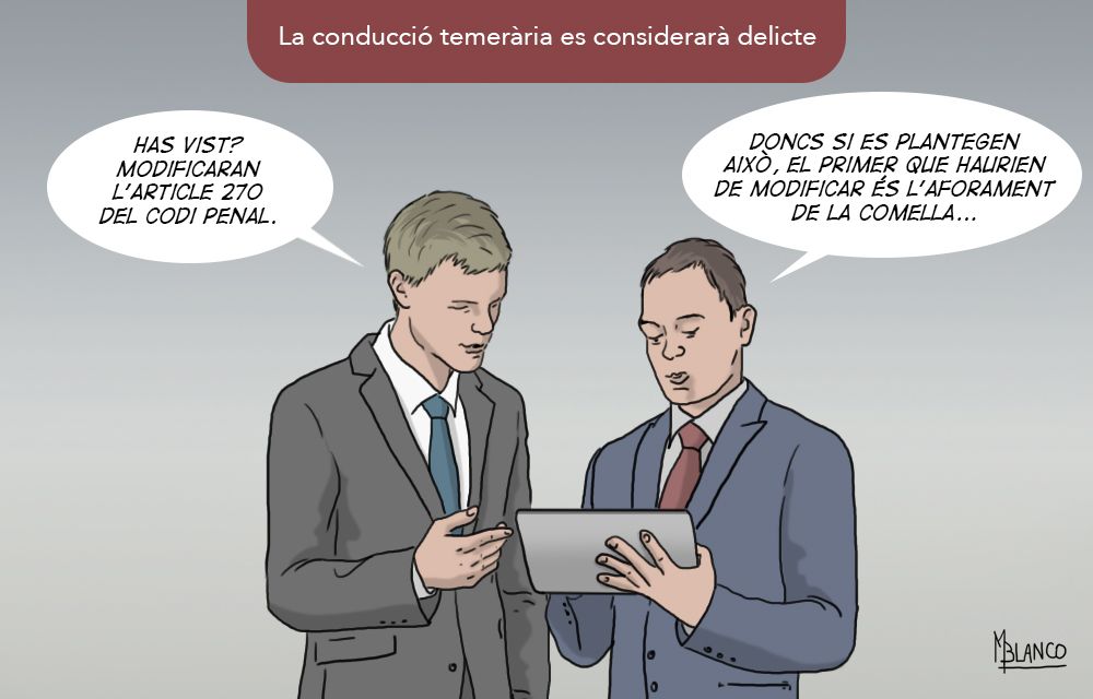 Conducció temerària.