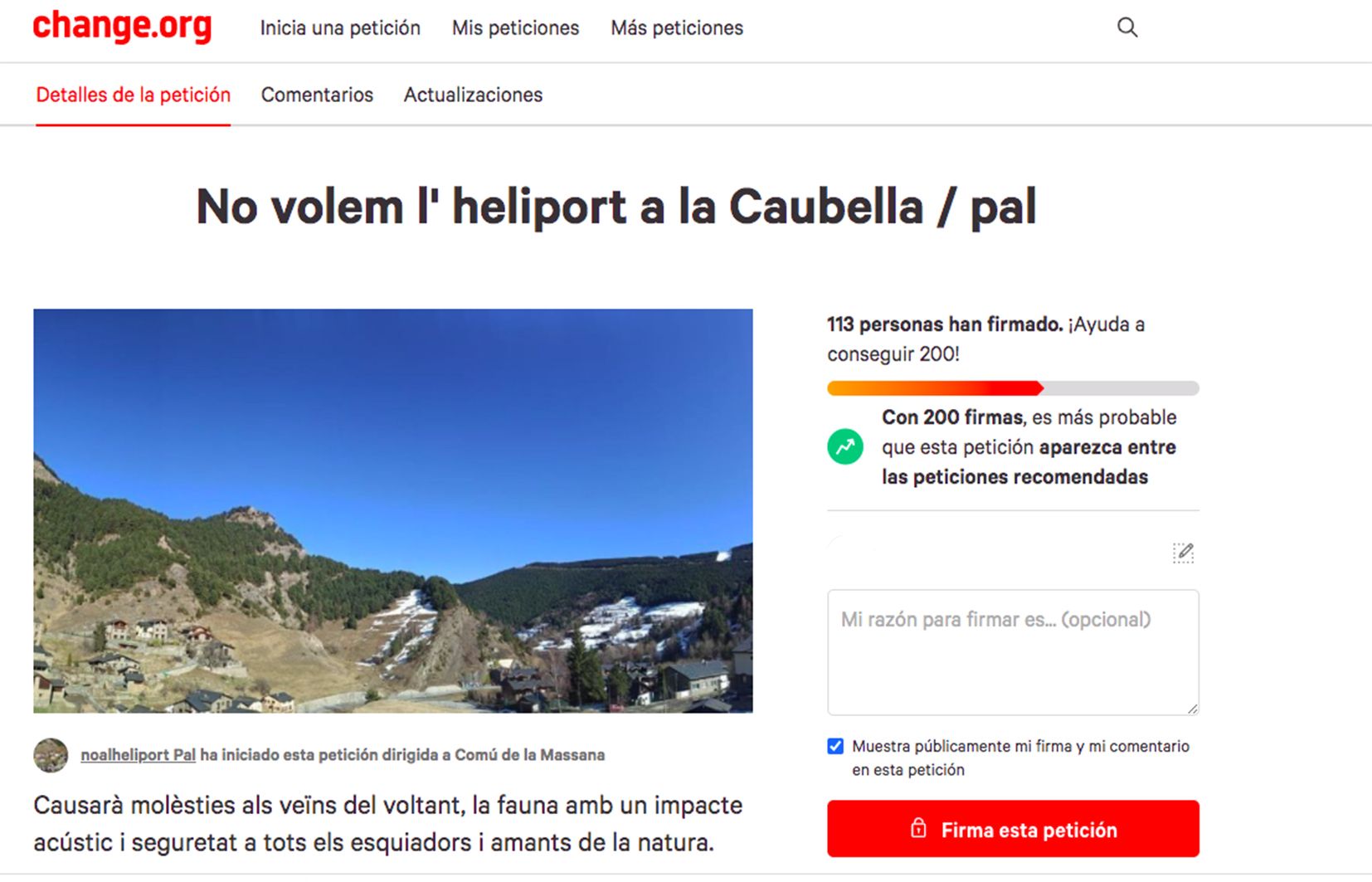 Una imatge de la campanya.