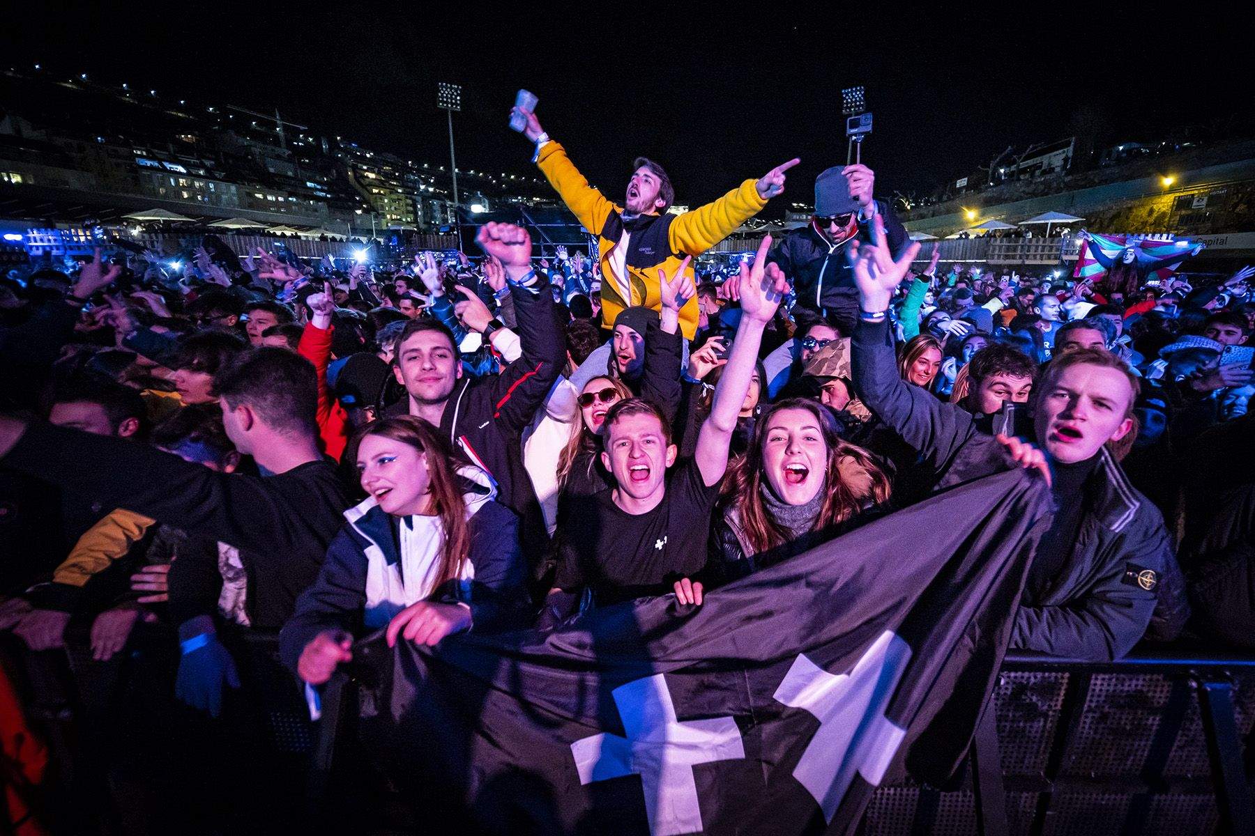 Un moment del concert de dissabte passat.