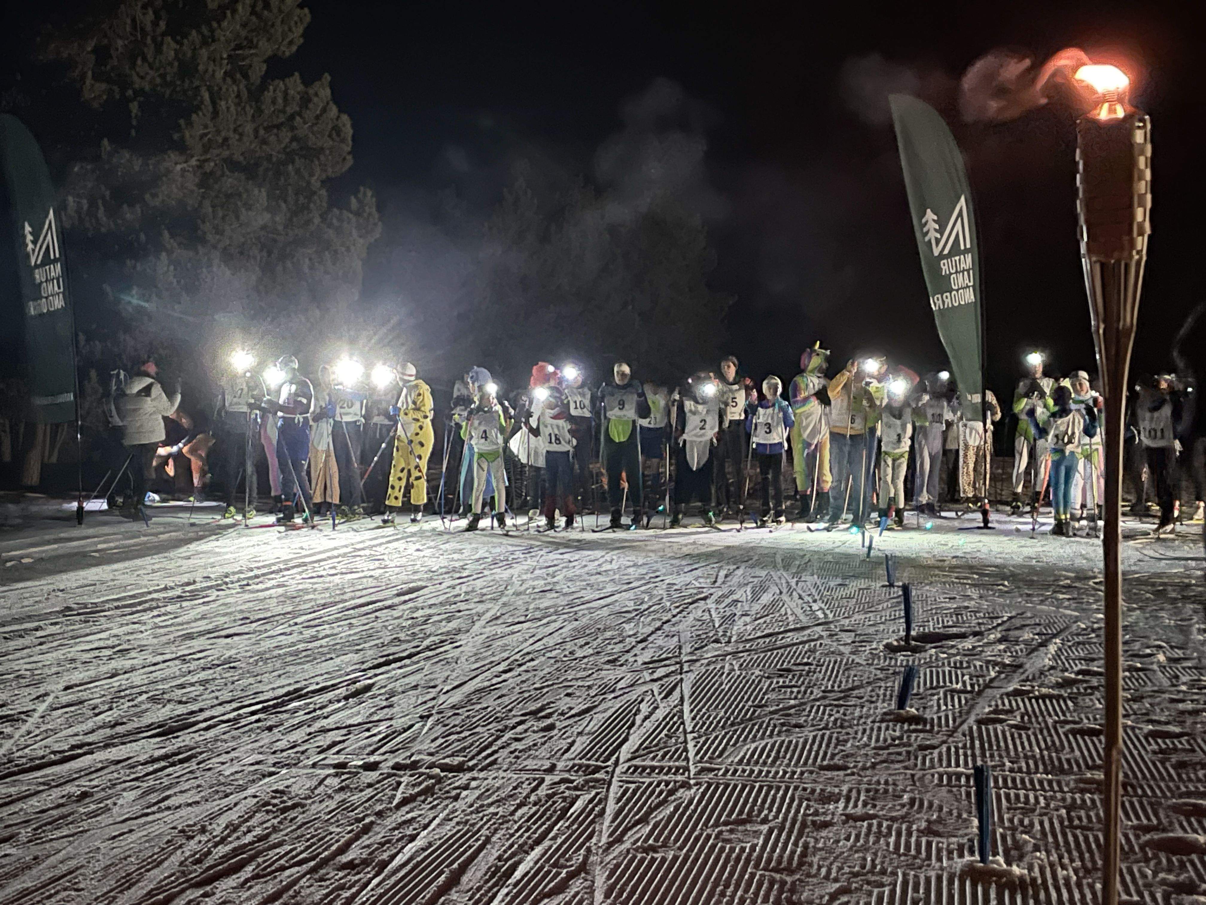 La sortida de la cursa celebrada a la Rabassa.