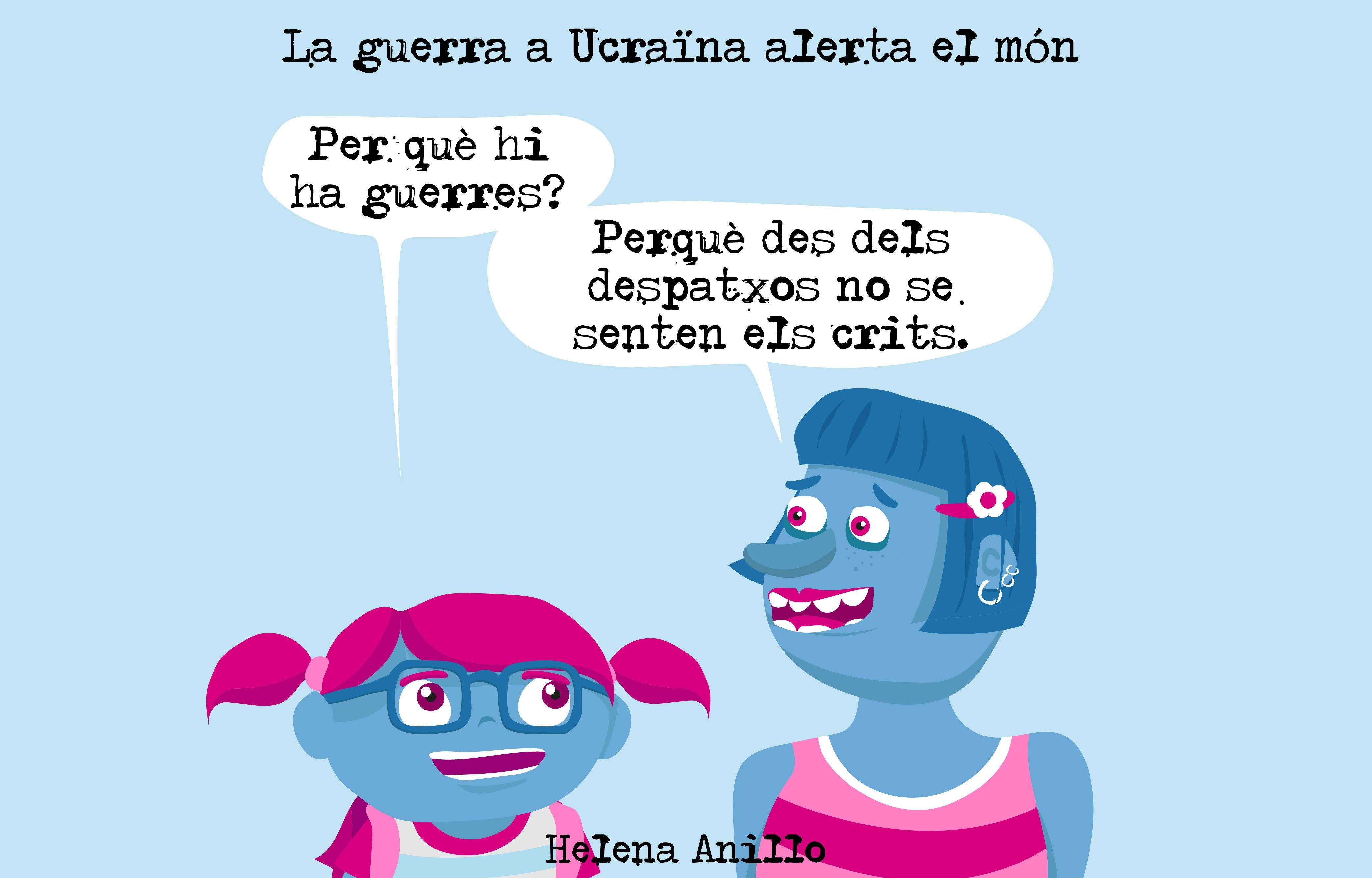 La guerra d'Ucraïna.