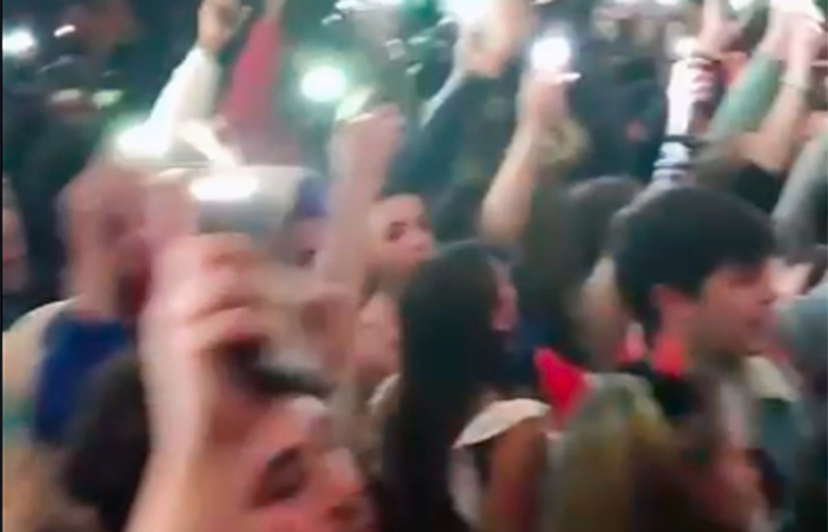 Una captura de pantalla d'una de les gravacions compartides per la pròpia comissió.