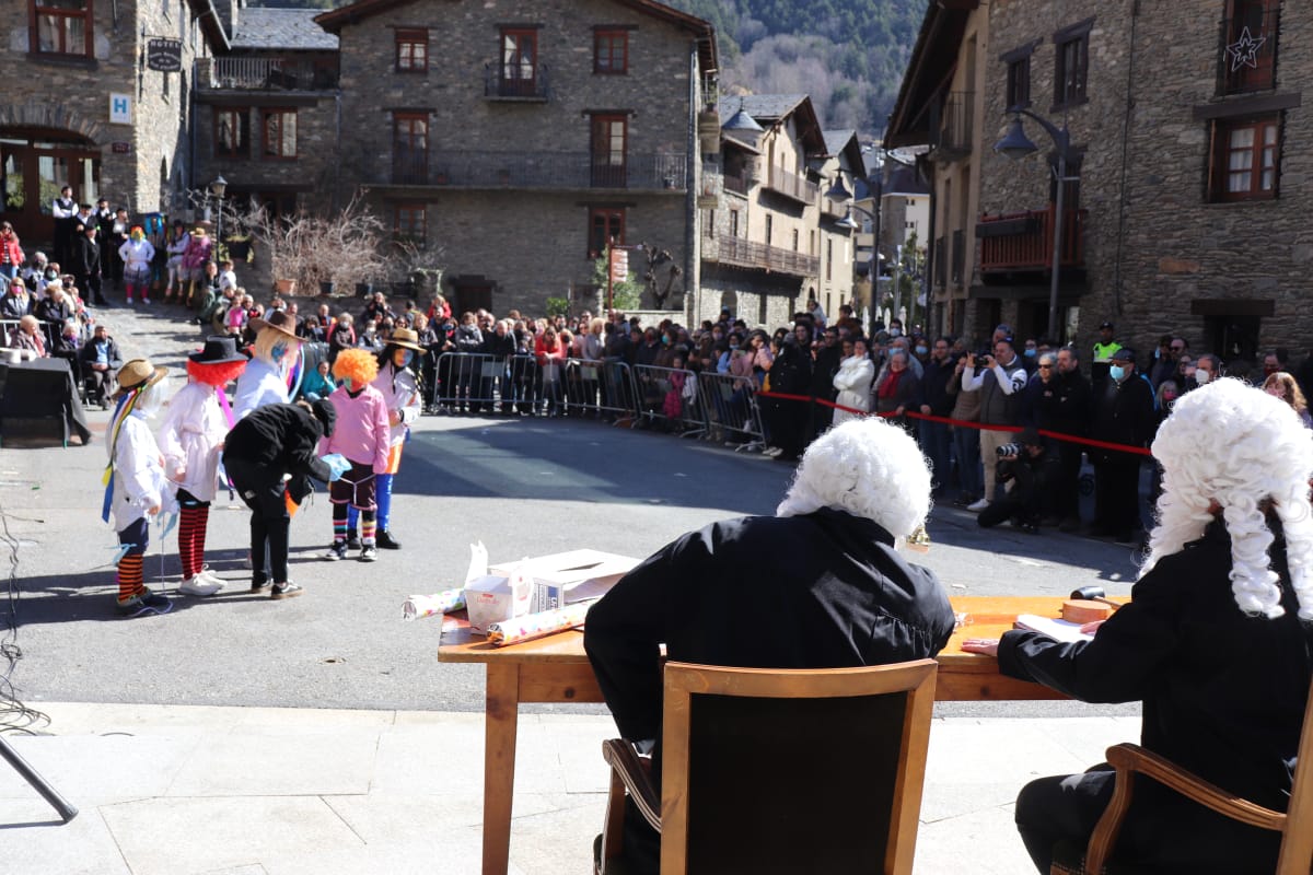 Un moment del Judici als Contrabandistes.