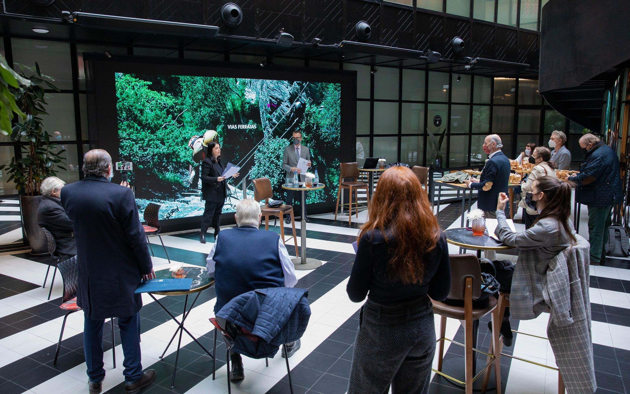 Presentació del congrés a Madrid.