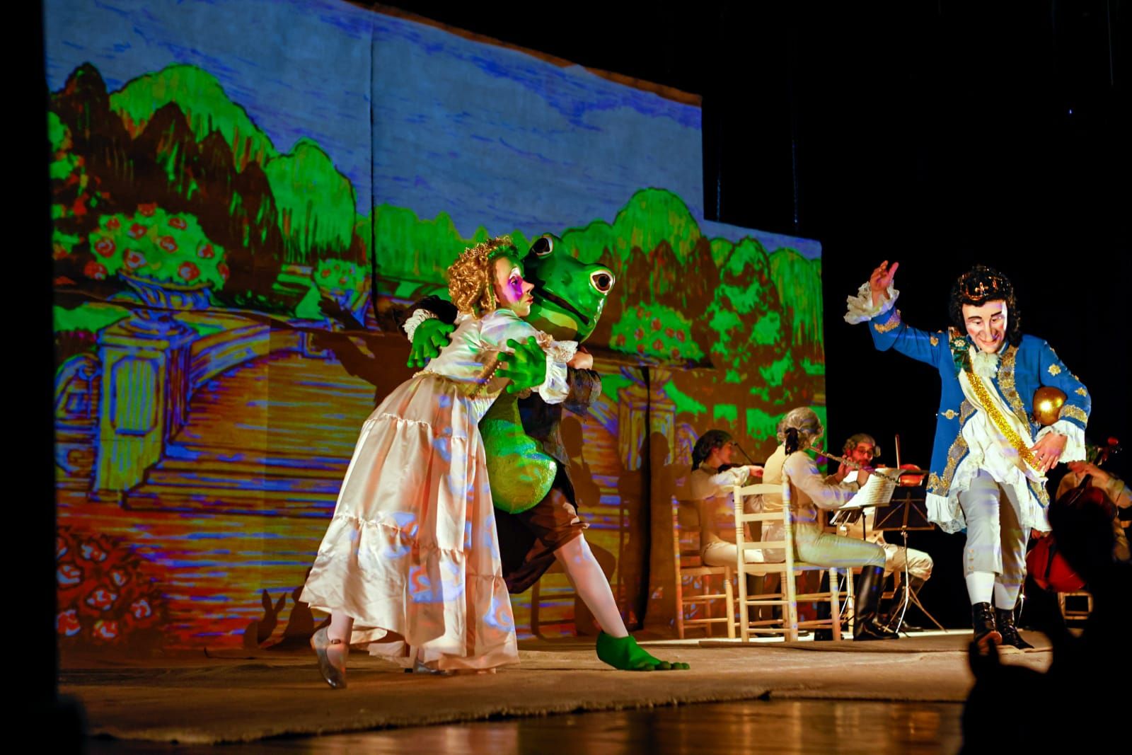 Un instant del concert-espectacle Mozartland