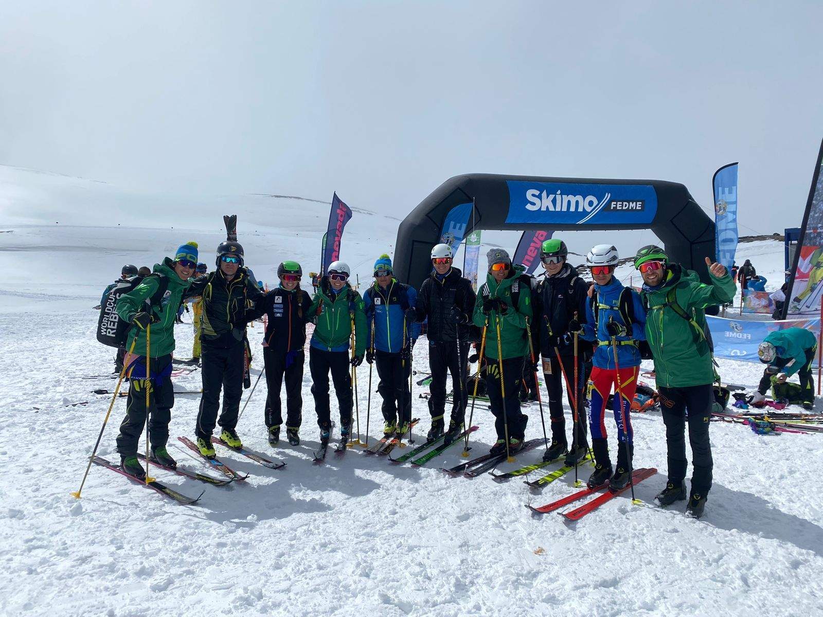 Els atletes de la FAM a la Copa d’Espanya d’esquí de muntanya de Sierra Nevada Els atletes de la FAM a la Copa d’Espanya d’esquí de muntanya de Sierra Nevada