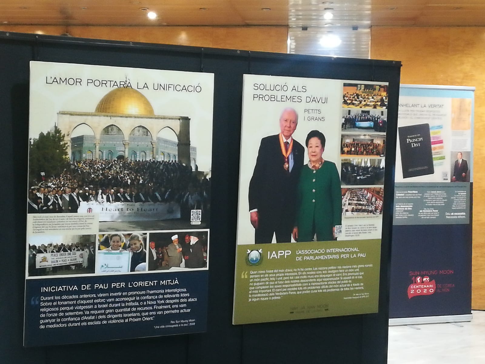 Una imatge de l'exposició del Centre Cultural i de Congressos Lauredià.