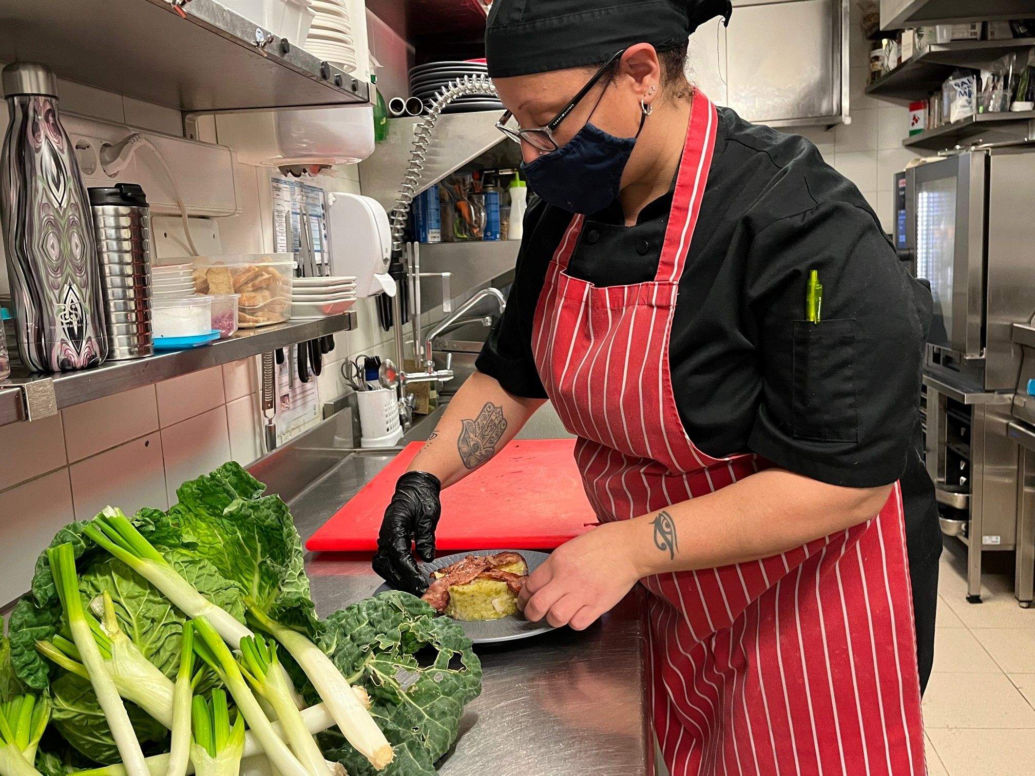 Un dels plats preparats en les Jornades hivern a la cuina
