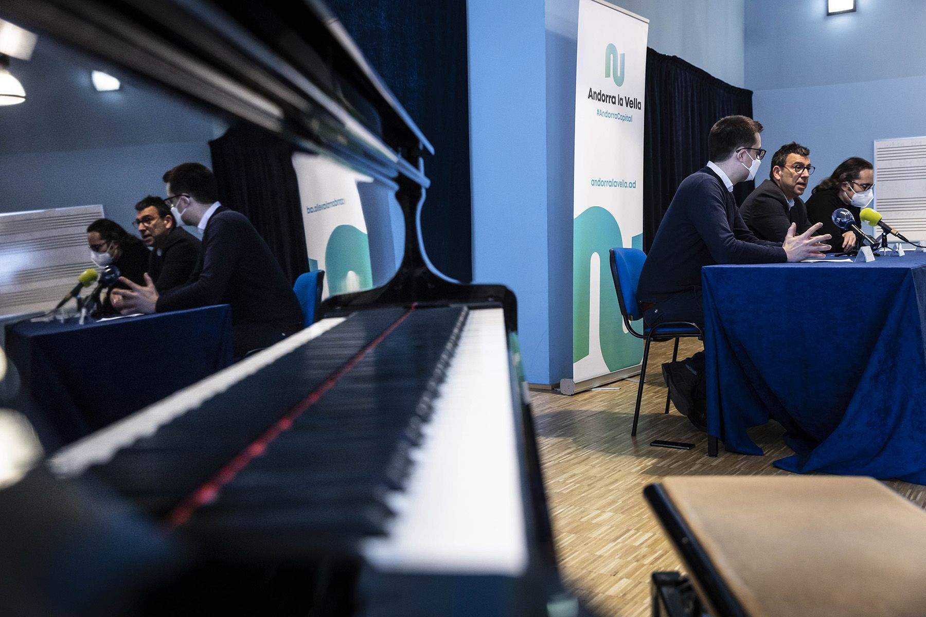 Presentació del concert homenatge al mestre Roure.