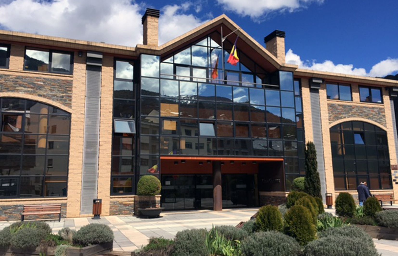 Una imatge del comú de la Massana.