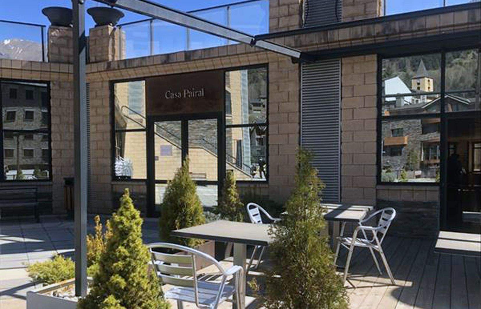 Una imatge de l'exterior de la casa pairal.