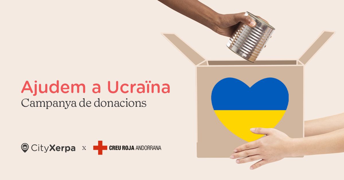 Amb la comanda a domicili de CityXerpa es poden fer les donacions