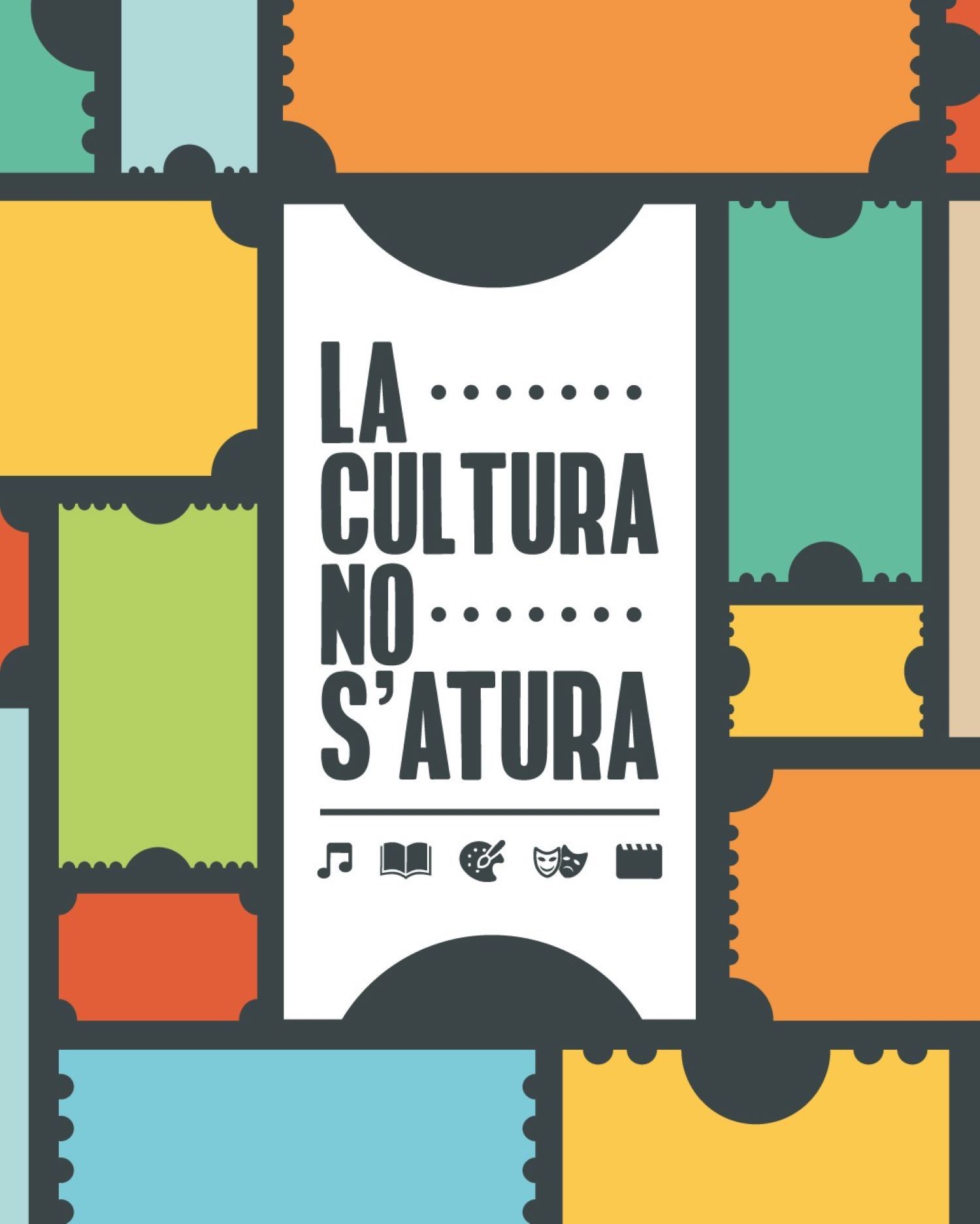 El cartell de la segona edició de 'La Cultura no s'atura'.