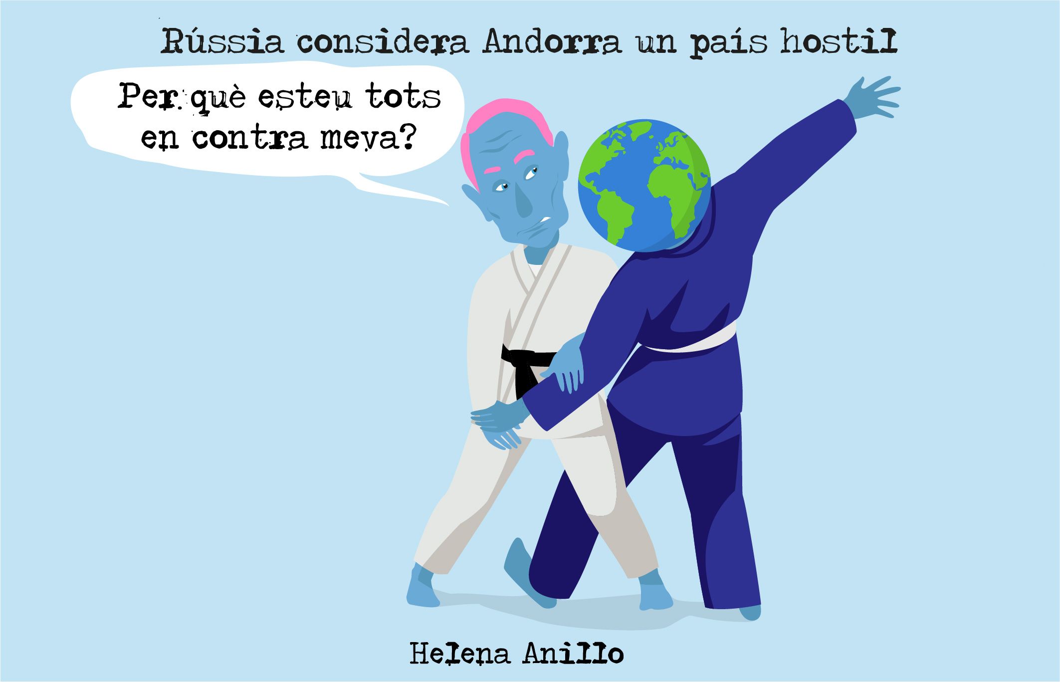 Andorra país hostil.