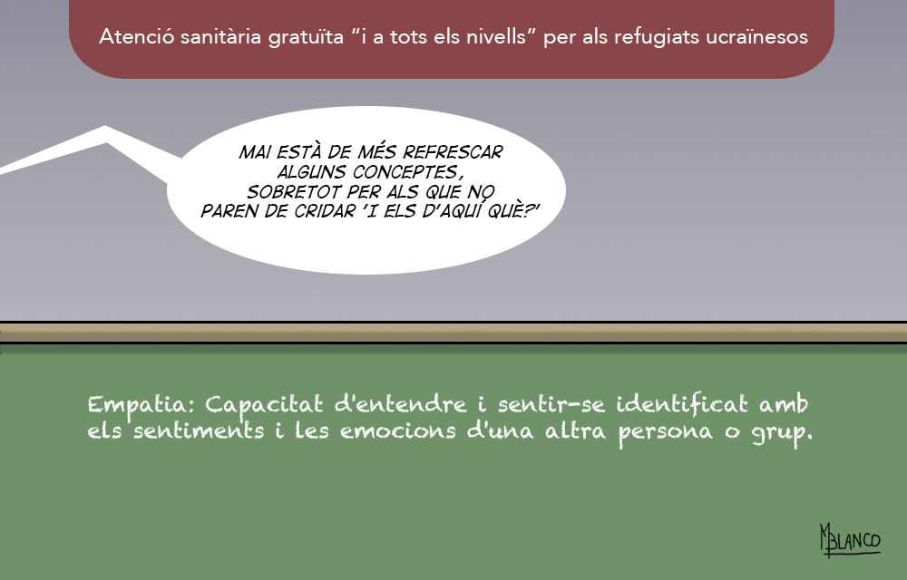 Un sentiment necessari en moments com l'actual.